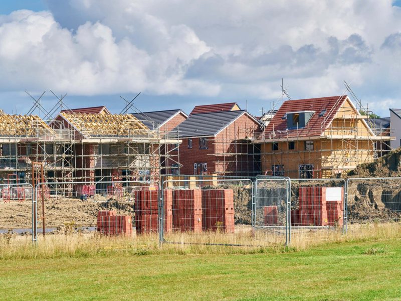 Housing development site Housing development site